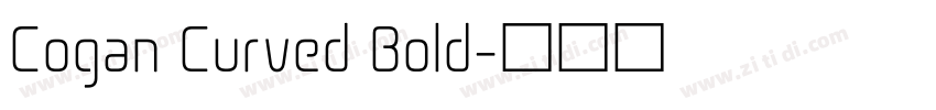 Cogan Curved Bold字体转换
